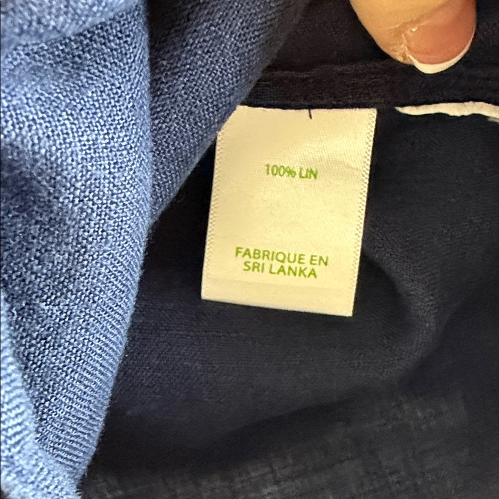 Lilly Pulitzer Casual Button-Down linen Shirt - Picture 3 of 6